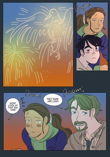 chapter 8, the school&#39;s festival, page 74